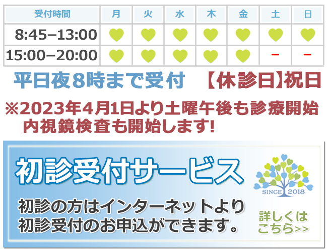 初診受付サービス